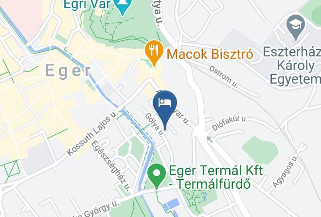Eger - Bodza Aparmanok Maps