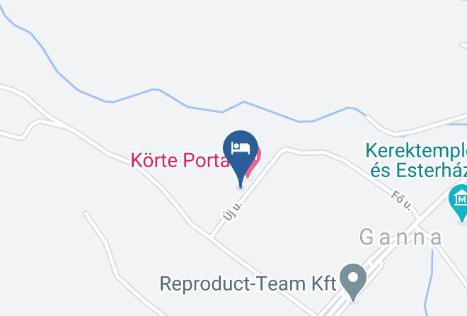 Ganna - Bodzas Vendeghaz Maps