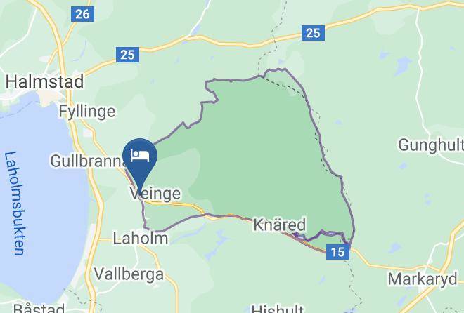 Laholm - Boende Beatelund Maps