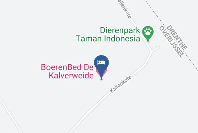 Steenwijkerland - Boerenbed De Kalverweide Maps