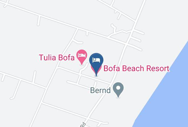 Kilifi - Bofa Beach Resort Maps