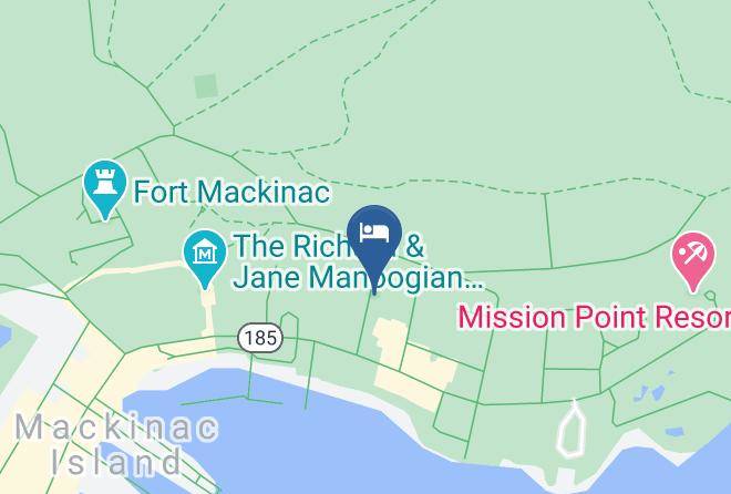 Mackinac County - Bogan Lane Inn Maps