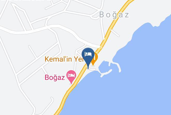 Bogaz - Bogaz Beach Clup Maps