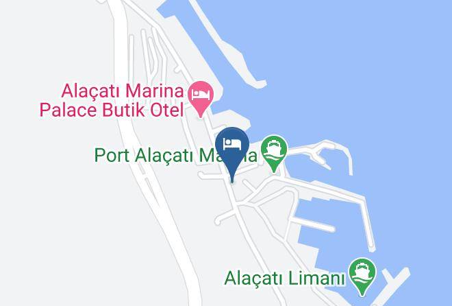 Cesme - Bogazici Butik Otel Alacati Maps