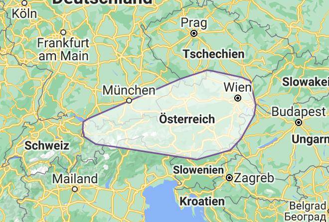 Salzburg Umgebung - Bogenschiesplatz Hotel Sonnalp Maps