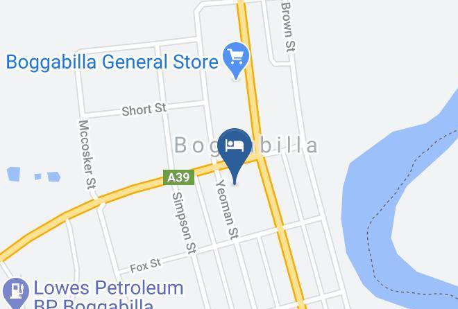 Moree Plains - Boggabilla Motel Maps