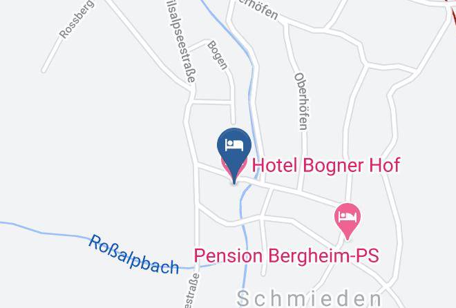 Reutte - Hotel Bogner Hof Maps