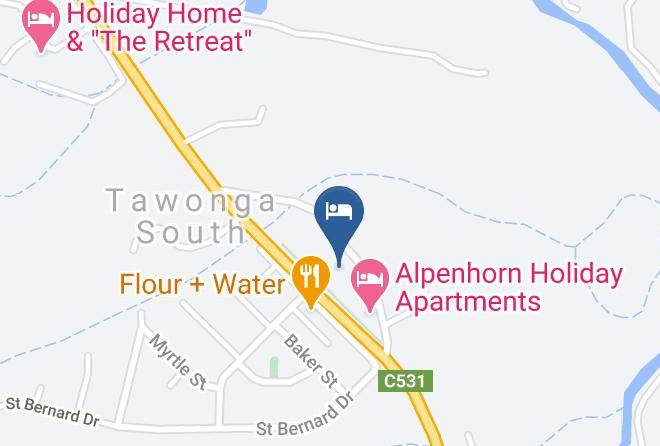 Alpine - Bogong Moth Motel Maps