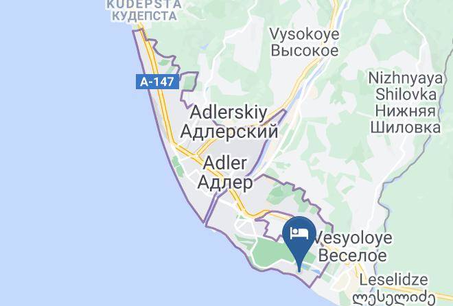 Sochi - Bogorodsk Olympic Beach Sochi Maps