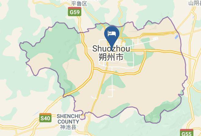 Bohai Bay Hotel Shuozhou Map