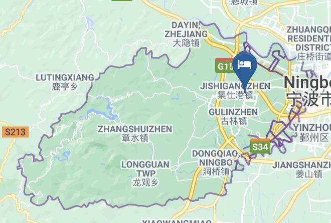 Ningbo - Bohao Huafu Hotel Ningbo Maps