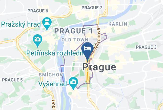 Prague - Bohemia Plaza Residence Maps