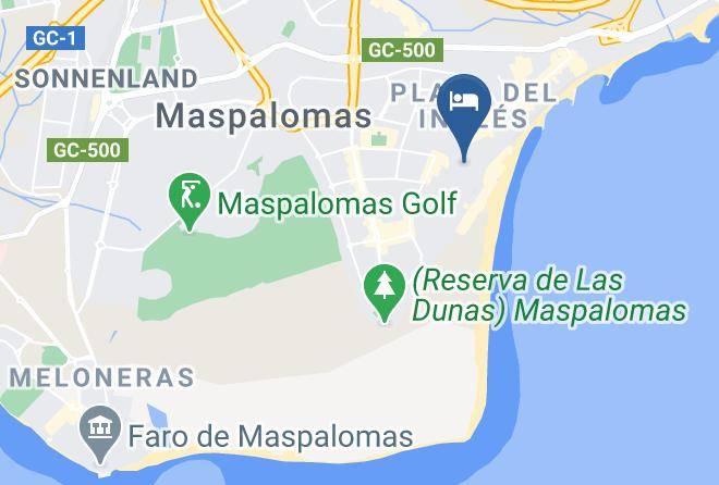 Las Palmas - Bohemia Suites & Spa Maps
