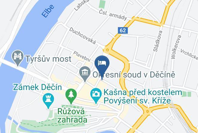 Decin - Bohemian Crown Hotel Maps