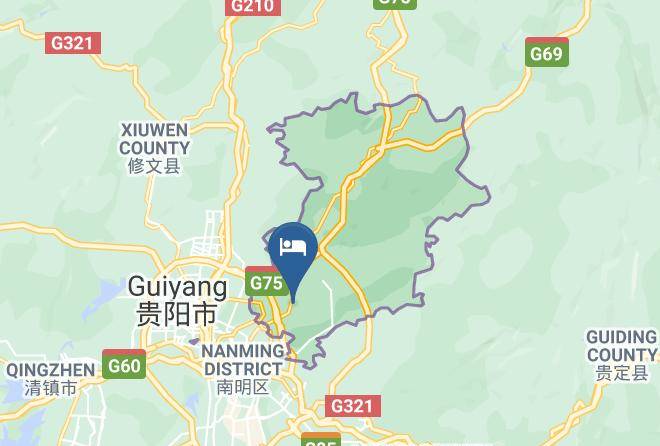 Guiyang - Boheng Xitian Hotel Maps