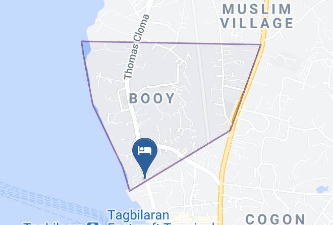 Bohol - Bohol La Roca Hotel Maps
