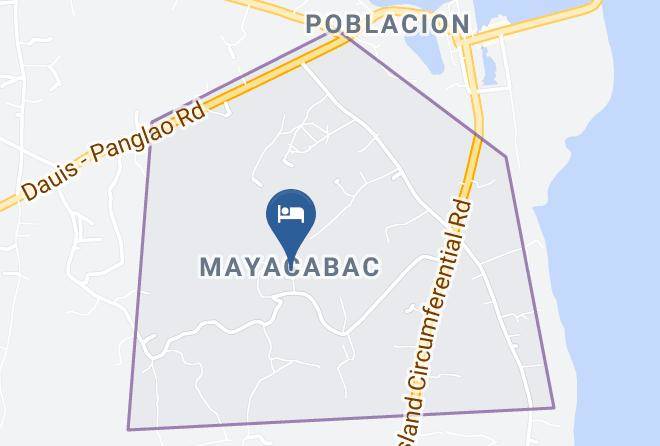 Bohol - Bohol Plaza Resort And Restaurant Maps