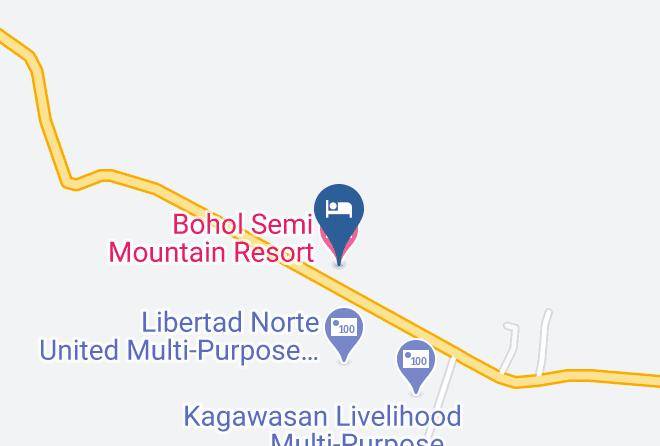 Bohol - Bohol Semi Mountain Resort Maps