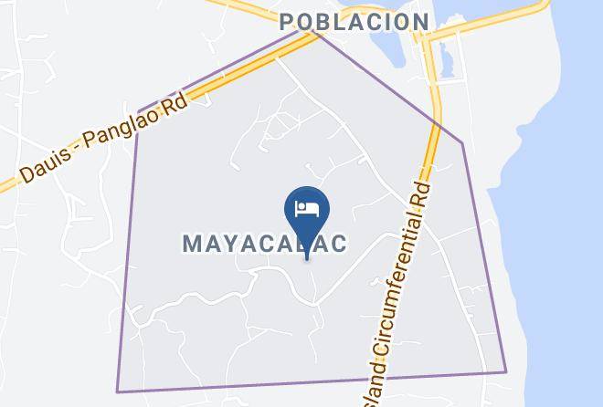 Bohol Vantage Resort Map