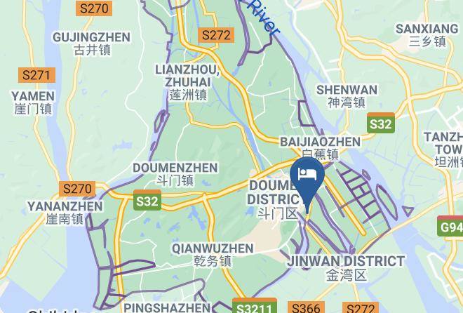Zhuhai - Bohuang Hotel Maps