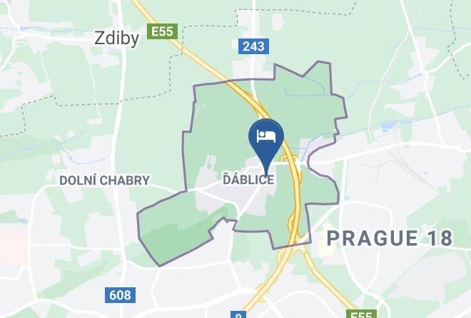 Prague - Bohuslav Vytiska Penzion Maps