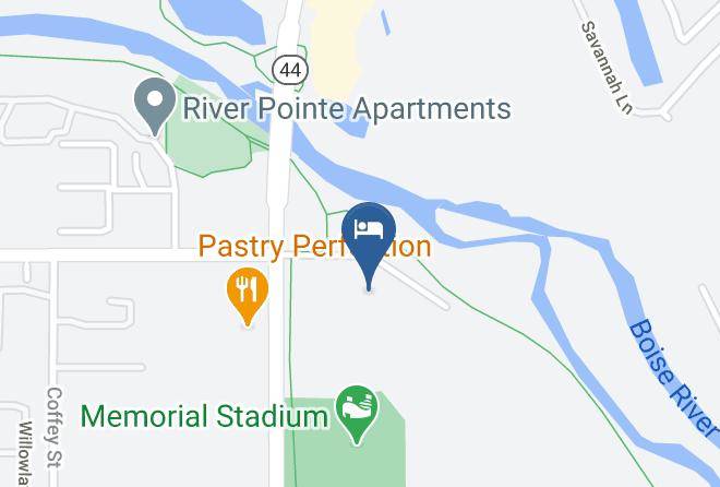 Ada - Boise Riverside Rv Park Maps