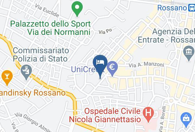 Cosenza - Boite D'esprit B&b De Luxe Maps