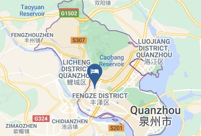Quanzhou - Bojie Hotel Quanzhou Maps