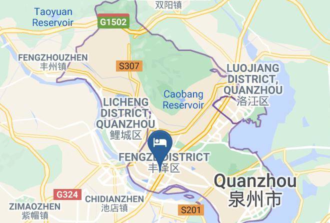 Quanzhou - Bojin Hotel Maps