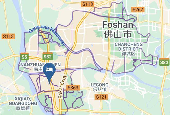 Foshan - Boju Hotel Maps