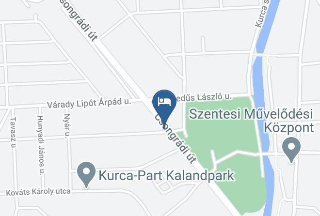 Szentes - Bokor Vendeghaz Maps