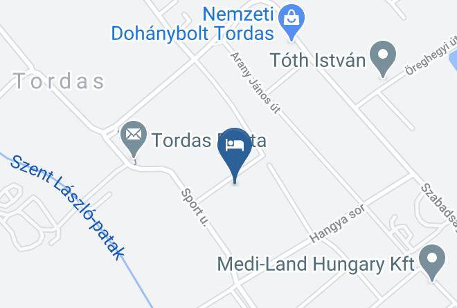Tordas - Bokros Vendeghaz Maps