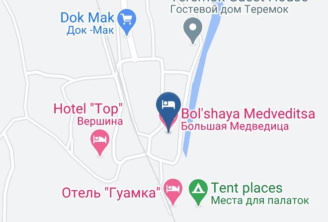 Apsheronsky District - Bol'shaya Medveditsa Maps