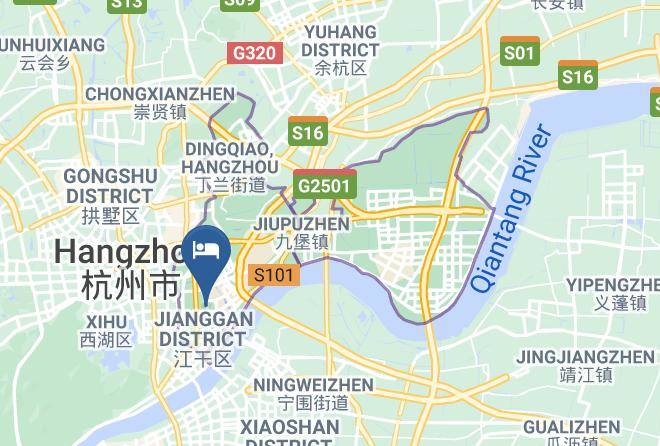 Hangzhou - Bolan Superior Hotel Maps