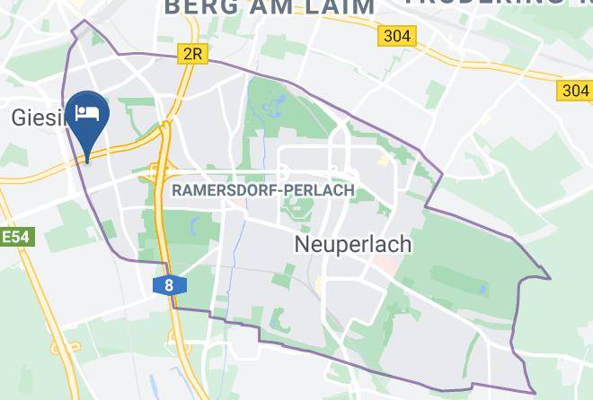 Bold Hotel Munchen Giesing Map