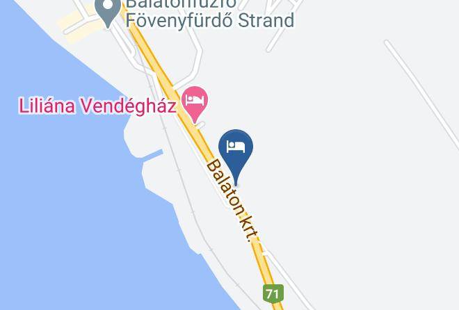 Balatonfuzfo - Boldi Bacsi Haza Vendeghaz Maps