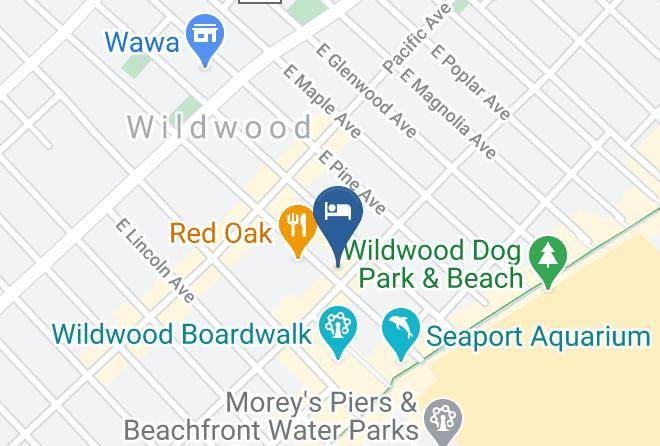 Cape May - Bolero Resort & Conference Center Maps