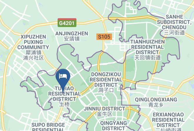 Chengdu - Boli Holiday Hotel Maps