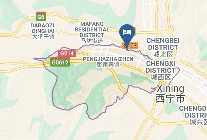 Xining - Boli Yabu Hotel Maps