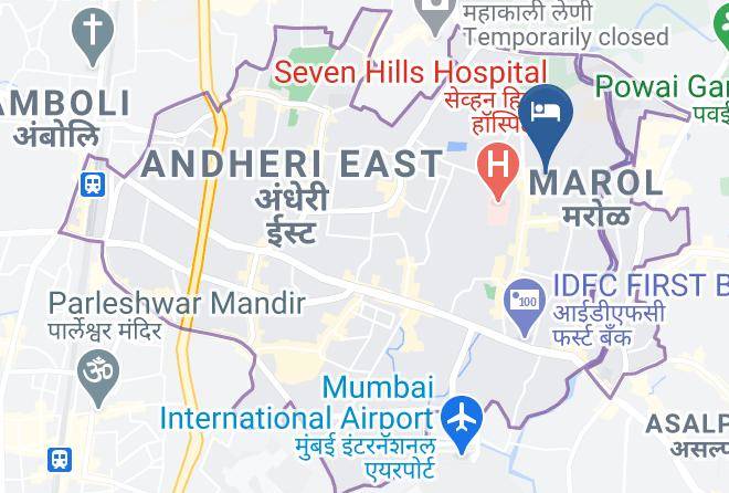 Mumbai - Bollywood Design Hotel Maps
