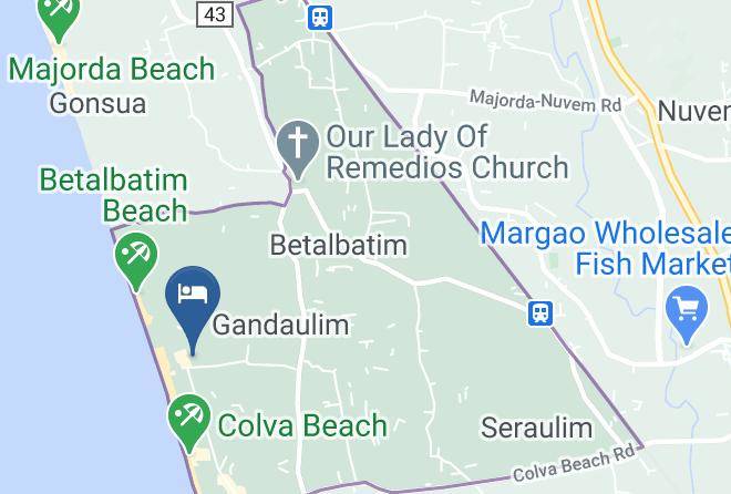 Salcete - Bollywood Sea Queen Beach Resort Maps