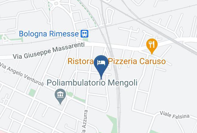 Bologna - Bologna Bed And Breakfast Di Serri Umberta Maps