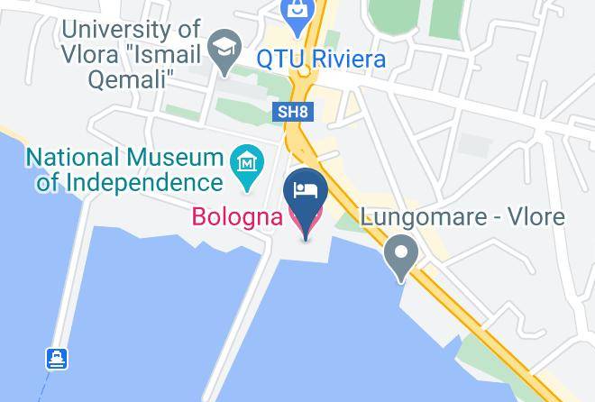 Vlore - Bologna Hotel Maps