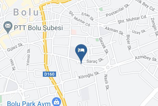 Bolu Aktas - Bolu Grand Koroglu Otel Maps