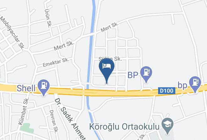 Bolu Kurucay - Bolu Otel Maps