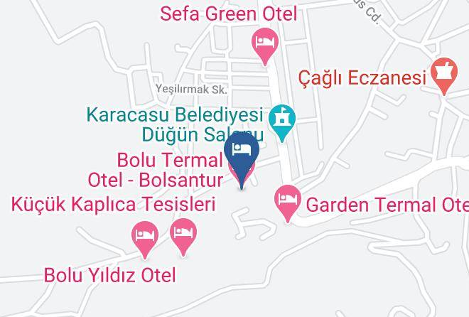 Bolu - Bolu Termal Otel Bolsantur Maps