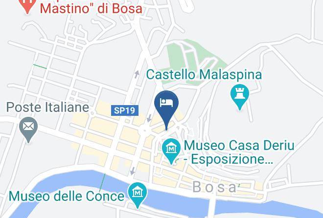 Oristano - B&b Bomarosa Maps
