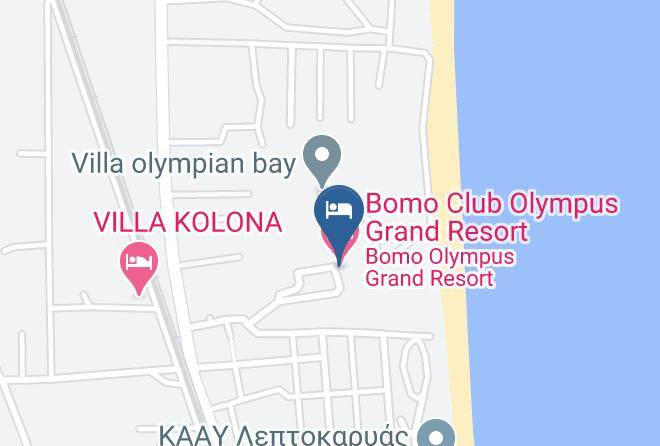 Pieria - Bomo Club Olympus Grand Resort Maps
