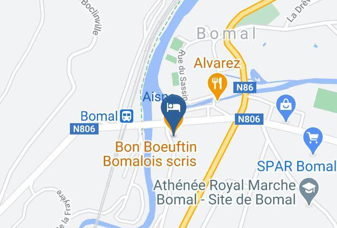 Bon Boeuftin Bomalois Scris Map