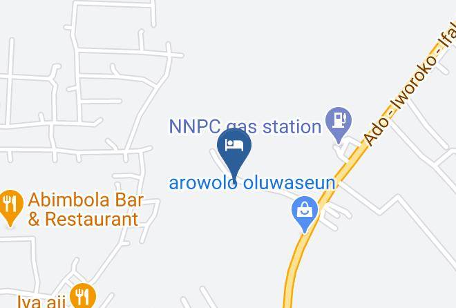 Aisegba - Bon Hotel Ekiti Maps